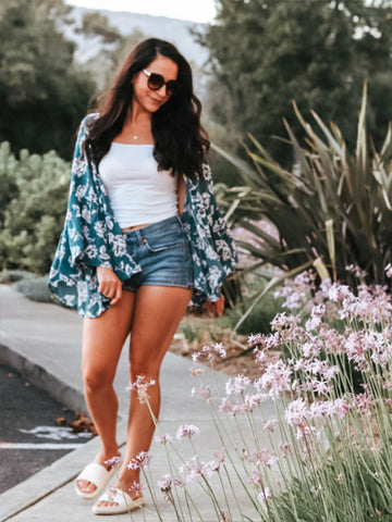 Ruffles Sleeves Cropped Jacket